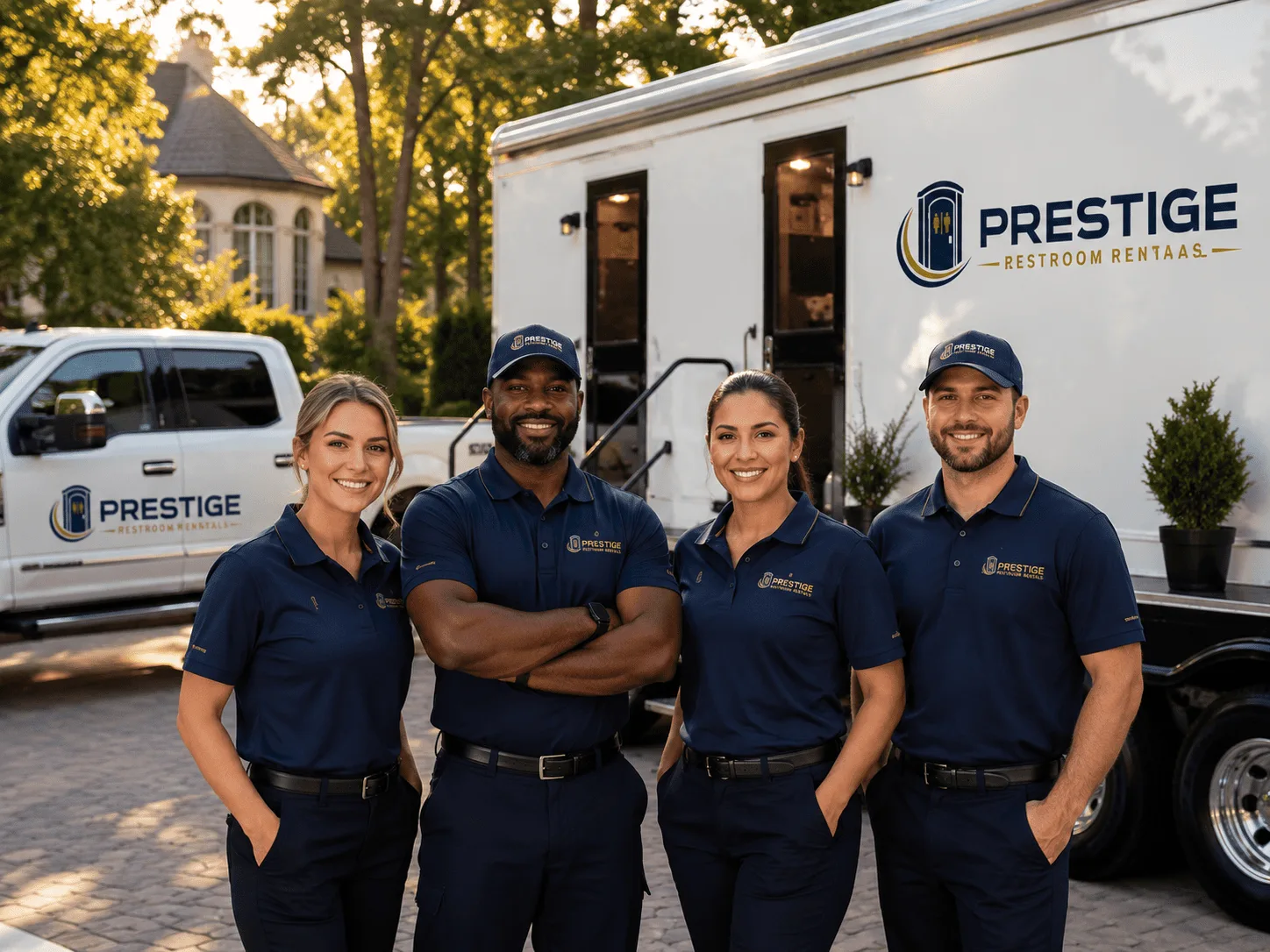 Trusted Luxury Portable Restrooms company in Caledonia, IL